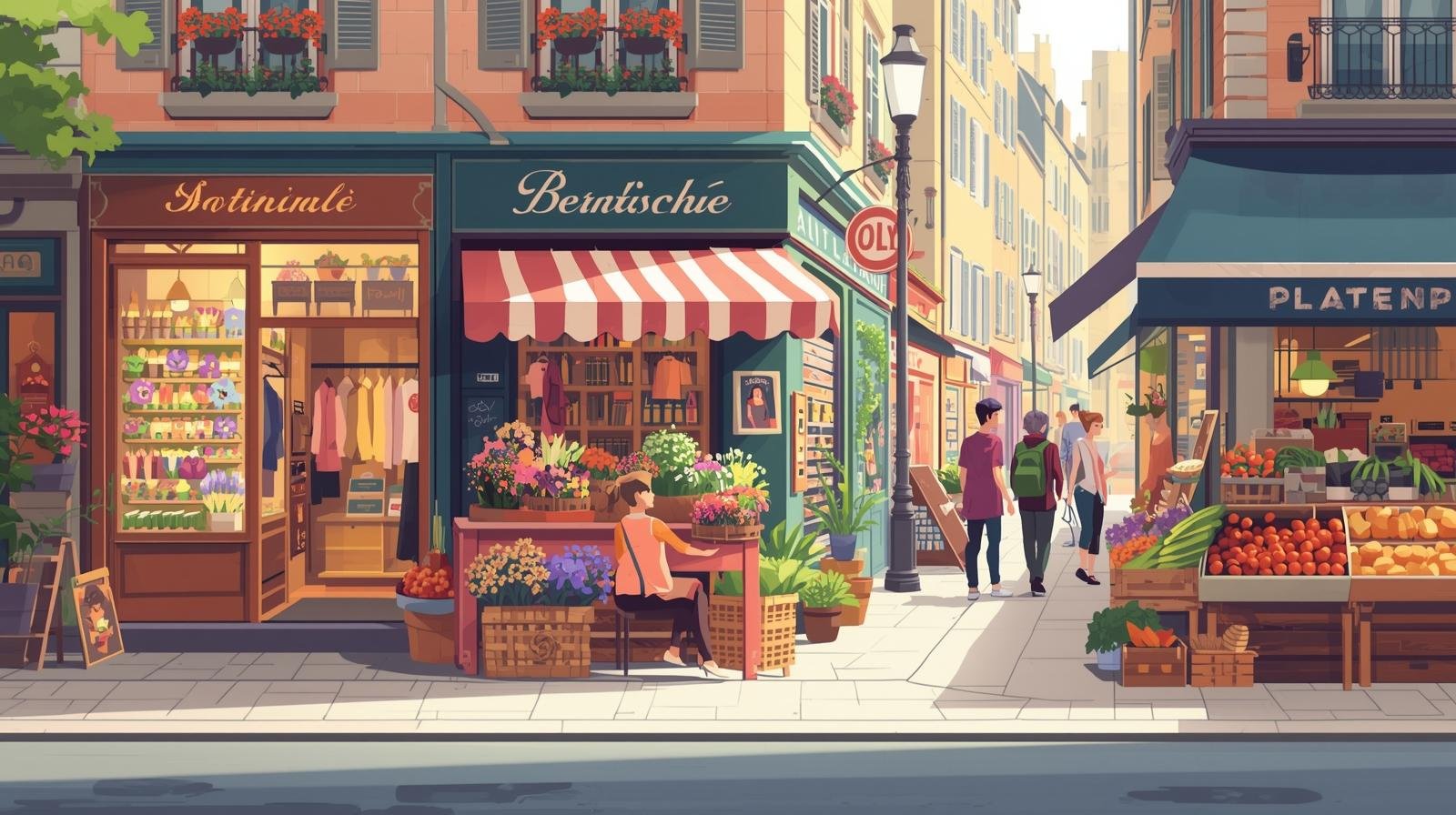 Livraison depuis une boutique locale Livraison depuis une boutique locale