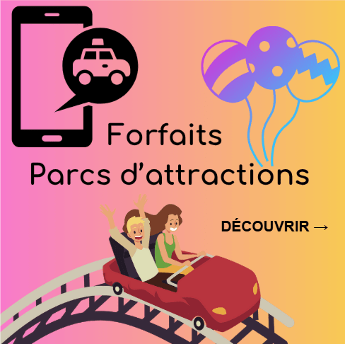 Découvrez tous les forfaits transport pour les parcs d'attractions Découvrez tous les forfaits transport pour les parcs d'attractions